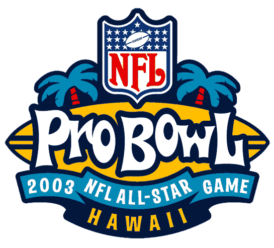 Pro Bowl 2003 Primary Logo DIY iron on transfer (heat transfer)